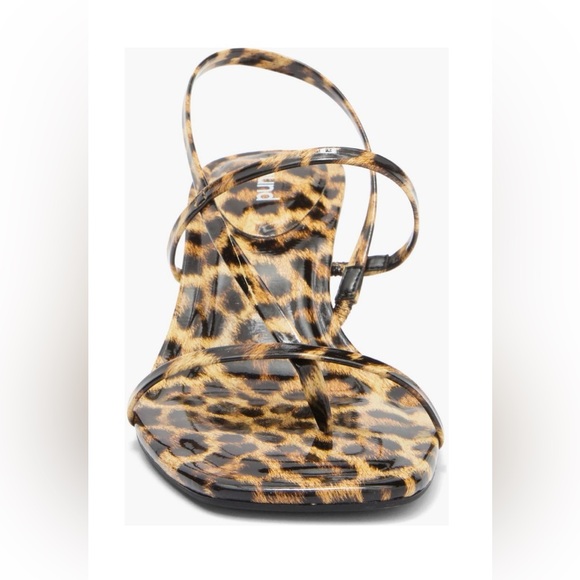 Abound- Leopard Print Kitten Heels- Size 7M - Picture 10 of 11